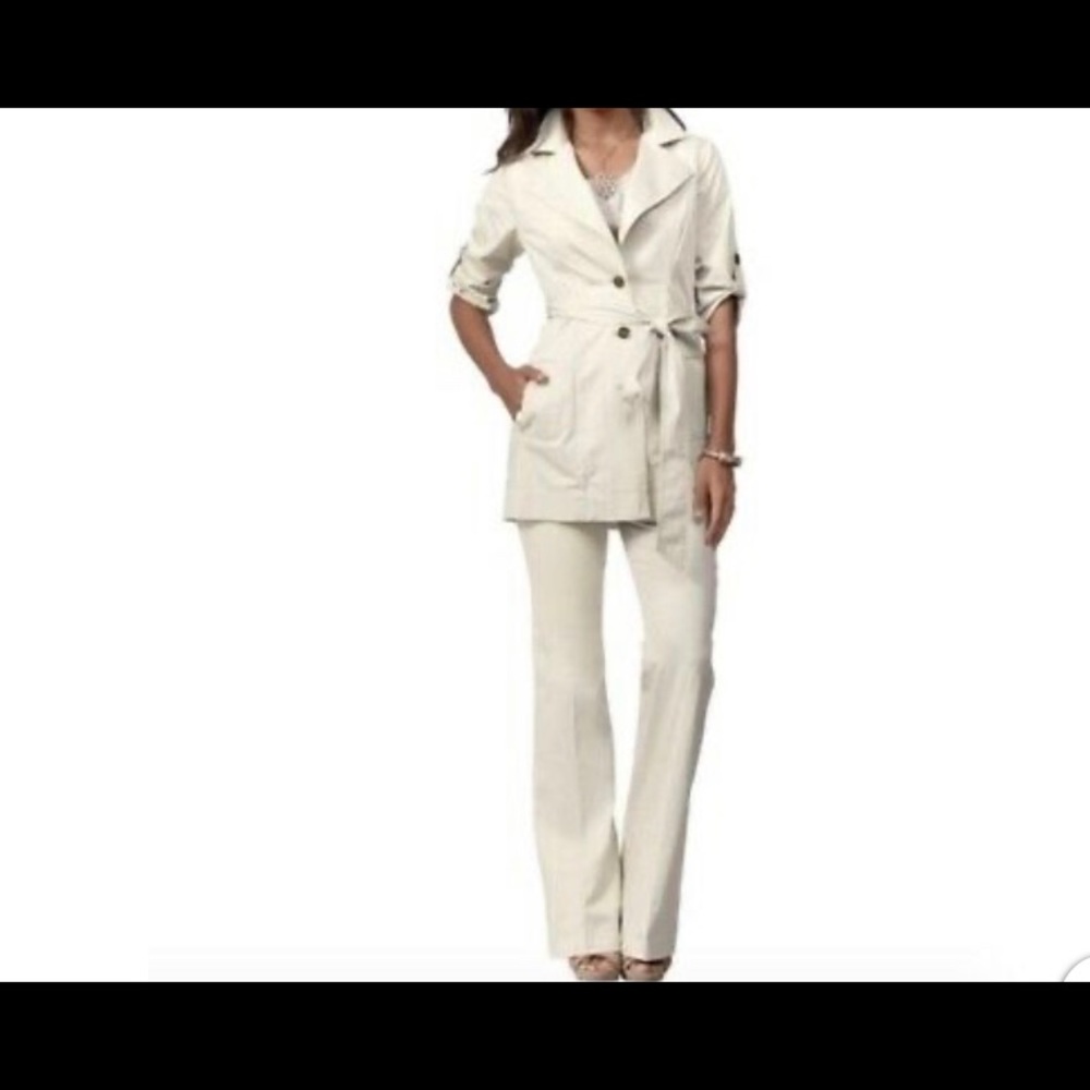 Cabi 803 beige sandy trouser Size 4 regular